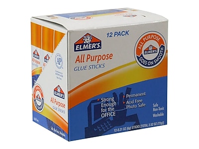 Elmer's Stick Kleber – 20g, Waschbar, Aus 93% Natürlichen Inhaltsstoffen, Für Schule & Basteln