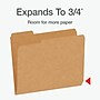 Pendaflex Heavy Duty File Folder, 1/3-Cut Tab, Assorted, Letter Size, Kraft, 50/Box (1007030)~#|#~B5D652AF-A163-4617-BF079ADC3AC76AC5_sc7