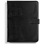 Eccolo Snakeskin Padfolio with Snap Closure, Black (ST926A)~#|#~B5D851C1-D350-4097-91BC8FB09D51AA2E_sc7