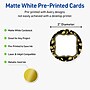 Avery Round Integrated Cards, Matte White, 100/Pack (19479370912)~#|#~B5DB2859-E213-4C90-851FE0B0D999A5C0_sc7