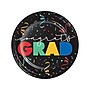 Creative Converting Cap Toss Graduation Plates and Napkins Kit, Multicolor (DTC8660E2G)~#|#~B5E2DA55-BB66-4027-B2D9D210EAB08236_sc7