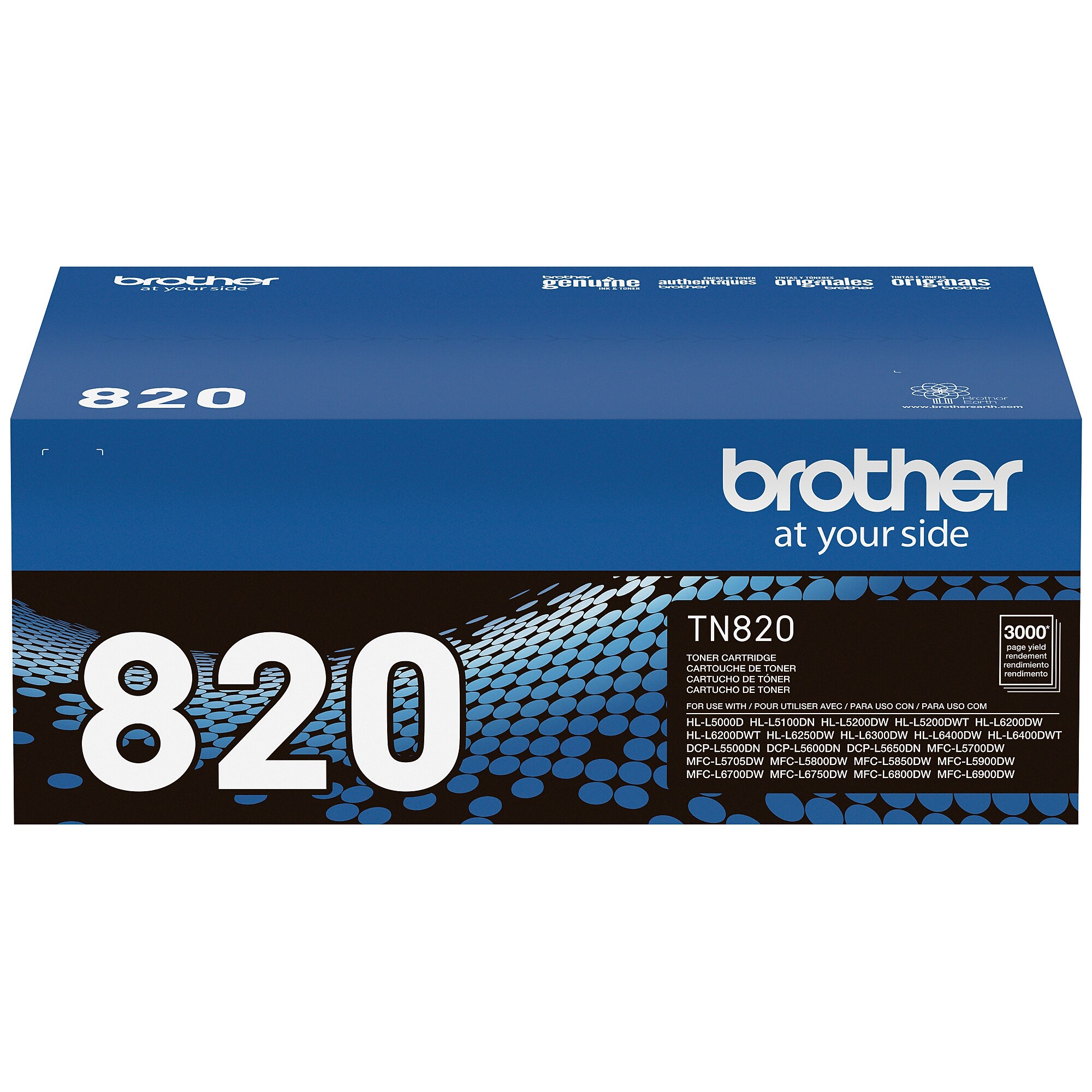Brother TN-820 Black Standard Yield Toner Cartridge (TN820) Sansujyuku sansujyuku.com