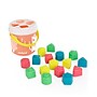 MINILAND Feel to Learn: Shape Sorting Bucket, Salmon, 18 Pieces/Set (MLE97342)~#|#~B5E5776E-0EF9-4F6C-B31E9AC8BA319E4E_sc7