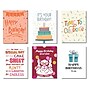 Hustle & Hope Birthday Cards, 5.5" x 4.25", Multicolored, 24 Cards/Pack (BBC001)~#|#~B5E713E5-7187-41ED-B46ADCFE05515706_sc7
