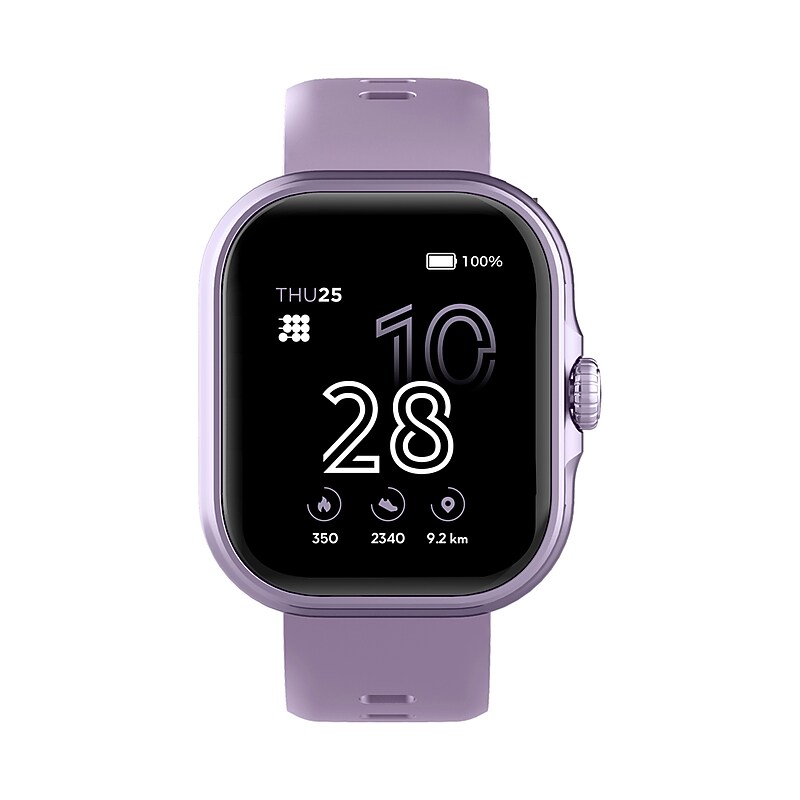 Cubitt VIVA Smartwatch, 46.74mm, Aluminum Case, Dusty Lilac Sport Band (CT-VIVA4) image 1