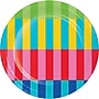 Say Hooray! Bright Vibes 9" Paper Plates, Multicolored, 32 Plates/Carton (DTC382571DPLT)~#|#~B5EAE303-2B98-4A01-A9C02D3E32AD677E_sc7