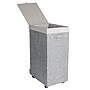 Household Essentials Rolling Hamper with Lid, Graphite (HE1057)~#|#~B5F2C19C-65D1-40ED-BB40AB204CB72914_sc7
