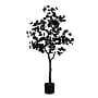 Nearly Natural Artificial Halloween Black Eucalyptus Tree, 4' (T5149)~#|#~B5F5D2F5-4E04-497A-A8D68D0F8F5FDAD2_sc7