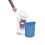 simplehuman Semi-Round Mini Steel Step Trash Can, 1.6 Gallon, White (CW2108)~#|#~B5FA5851-954E-4A17-951B62A5F7573F22_sc7