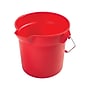 Rubbermaid Round Brute Bucket, 10 Quart, Red (FG296300RED)~#|#~B600B357-54CA-49FA-AF32D7601B62080C_sc7