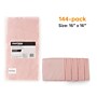 Coastwide Professional™ Microfiber Cloths, 16" x 16", Pink, 144/Pack (CW57317WCT)~#|#~B601A7D4-A0CE-4A90-9BCA3B27037689EA_sc7