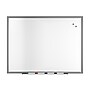 TRU RED™ Magnetic Porcelain Dry Erase Board, Gunmetal Frame, 4' x 3' (TR61185)~#|#~B6024A51-E706-4776-83D9913D2BAB01ED_sc7