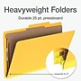 Pendaflex Heavy Duty Classification Folder, 1-Dividers, 2" Expansion, Legal Size, Yellow, 10/Box (1006947)~#|#~B6027D35-70A2-409E-84B7026DF084E250_sc7