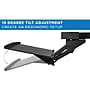 Mount-It! Under Desk Computer Keyboard and Mouse Tray, Black (MI-7135)~#|#~sp17662777_sc7