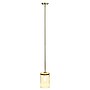 Lalia Home 1-Light Hanging Cylindrical Clear Glass LED Pendant Fixture with Accents, Gold (LHP-3002-GL)~#|#~B603D37E-ED22-466D-A6895B3E8F81214E_sc7