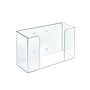 Azar Vertical Glover Dispenser, 1-Compartment, Acrylic, Clear (255631-1PK)~#|#~B604AA33-CF27-41AD-B4B30777358D5CE3_sc7