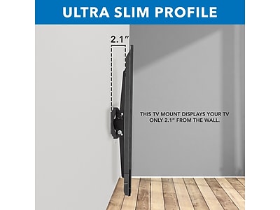 Mount-It Heavy-Duty Tilt TV Wall Mount - Thumbnail 5