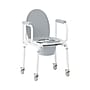 Medline Bedside Commode, Drop Arms, Back Bar, Aluminum Frame, 300 lb. Capacity (G1-506DWX1)~#|#~B60ABC2F-47EB-4A78-8BA3F5A3ED1B2853_sc7