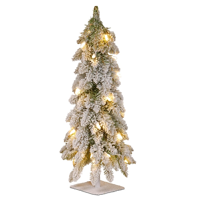 National Tree Company Snowy Downswept Forest Tree Artificial Christmas Tree (FTDF1-24ALO-1) image 1