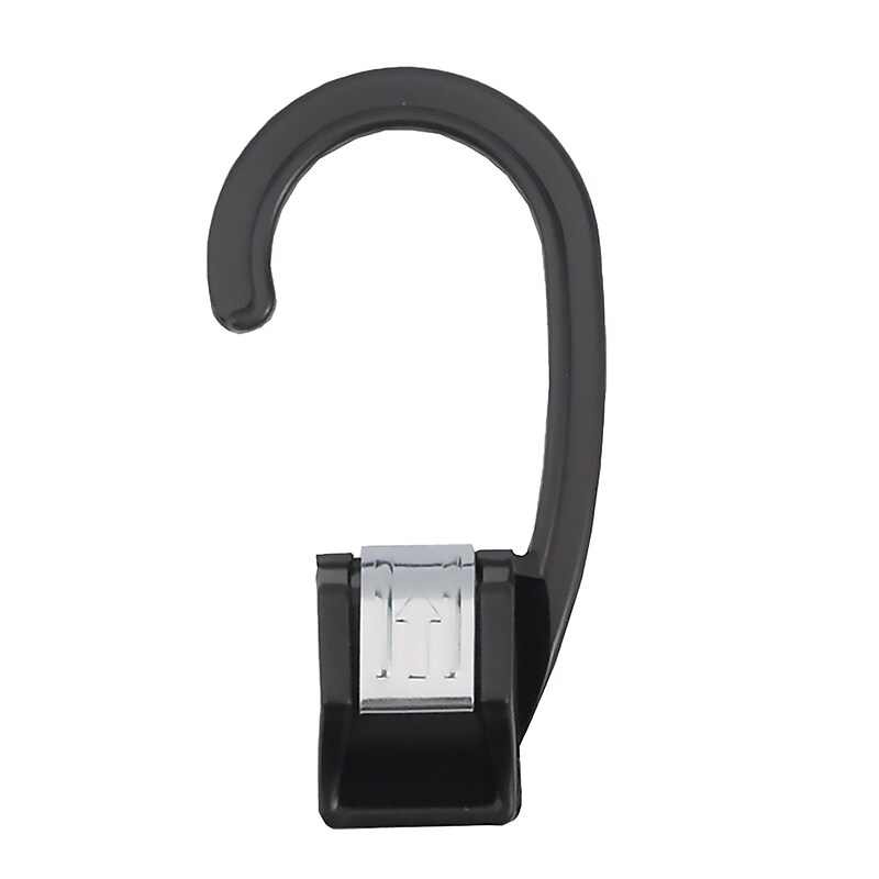 Nahanco 3 1/4" Plastic Hang All Clip, Black, 100/Box (610PB) image 1