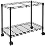 Mount-It! Rolling File Cart with Folder Rack, Black (MI-7858)~#|#~B61027EF-B25F-4745-8D2186C53264F6FF_sc7