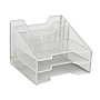 Mind Reader Metal Desktop Organizer Vertical File Holder Paper Letter Tray, White (MESHBOX5-WHT)~#|#~B613C2FF-CD2A-48E2-BE4A591D59D42F9D_sc7