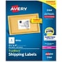 Avery TrueBlock Laser Shipping Labels, 3-1/3" x 4", White, 600 Labels/Box (5164)~#|#~B615C805-DB76-41CE-AA2ABF52ABCBC288_sc7