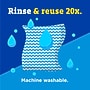 CloroxPro Clorox Handi Wipes Cotton Cleaning Cloths, Blue/White, 72 Cloths/Pack (60942)~#|#~B616698D-F04D-4A55-BF9D12A1A991A47D_sc7