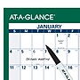 2026 AT-A-GLANCE 32" x 48" Yearly Dry Erase Wall Calendar, Reversible, White/Green (PM310-28-26)~#|#~B61F3E1F-72F1-4E35-B76D6181F33C949D_sc7
