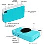Kodak Printomatic Instant Camera Bundle Blue with Zink Paper 20 Sheets, Case, Album & Hanging Frames~#|#~B62A59A8-5439-45B4-B0AFE02DC9D6E06B_sc7