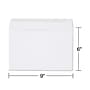 Staples Gummed Booklet Envelopes, 6" x 9", White, 250/Box (472852/19306)~#|#~B62FCF0C-7C8F-4A45-AEB7E34CE357B32F_sc7