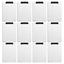 JAM Paper Plastic Clipboard, Letter Size, Clear, 12/Pack (340928126A)~#|#~B6302F05-1378-455D-920AC4E595C523A2_sc7