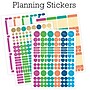 2026 Global Printed Products Rainbow Floral 8.5" x 11" Weekly & Monthly Planner, Paperboard Cover (NRY26-DCY-53)~#|#~B6340433-618D-4DFE-91D93C920D9AD208_sc7