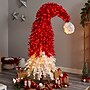 Nearly Natural 9-ft Holiday Red Santa Hat Christmas Tree with 600 LED Lights and 1992 Bendable Branches (T3275)~#|#~B6372030-B981-4FC6-BCFB2AF2BECAB0DB_sc7