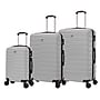 TUCCI MARVELLO  3-Piece Hardside Luggage Set with Spinner Wheels, Silver Geometric (T0810-03PC-SLV)~#|#~B6382A92-49B8-48C3-BADDCB56AB1D51DD_sc7