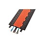 Checkers Guard Dog 3 Channel Low Profile Cable Protector With Standard Ramp, Orange/Black (GD3X75-ST-O-B)~#|#~B6399E74-D6C0-45C3-9EBF6A2B4C7768CF_sc7