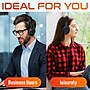 Delton M101 Wireless Active Noise Canceling Bluetooth Stereo Business/Gaming Over-the-Ear Computer Headset, Black (DBHM101D)~#|#~B63AB1E0-44A9-4079-A19BEB1BA45176D3_sc7