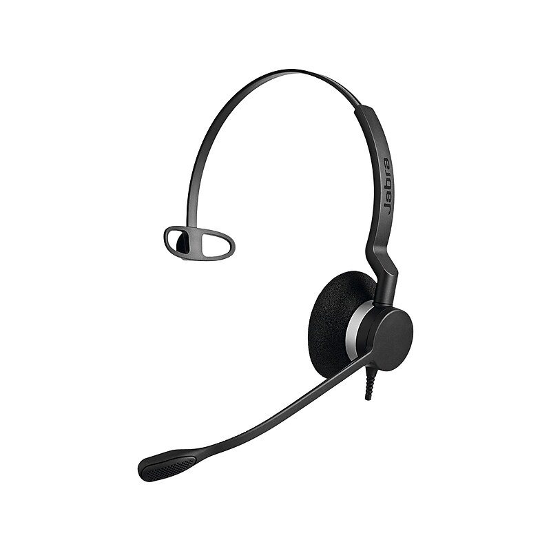 jabra Biz 2300 Noise Canceling Mono Headband, USB-A, Microsoft Skype Certified (2393-823-109) image 1