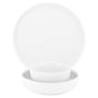 Elama Duncan Porcelain Dinnerware Set, White, 18 Piece~#|#~B6429507-5B8F-4A56-ADDC0C6447D0B170_sc7