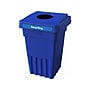 CleanRiver BevvyBin Recycling Bin, 8 Gallon, Blue (BEVVY8-1-BE)~#|#~B64B7661-747D-4DCC-B53B05DE61CB753F_sc7