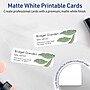 Avery Business Cards, 1" x 3", Matte White, 400/Pack (95284)~#|#~B64CE580-E7B9-449A-8273ADCA34C451D1_sc7
