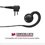 Cobra C-Style Swivel Wrap Around-the-Ear Headset for Cobra Performa 400/450 2-Way Handheld Business Radios, Black (0010099-1)~#|#~B64D71A1-76AC-4958-BEDBD4DB9052FC70_sc7