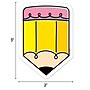 Creative Teaching Press Core Décor Doodle Pencil Designer Cut-Outs, 36/Pack, 3 Packs/Bundle (CTP10678-3)~#|#~B65370F4-1E2B-4F0A-9B15CE419601CACF_sc7