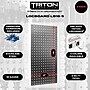 Triton Products Stainless Steel LocBoard 18" x 36" x 9/16" Square Hole Pegboards, Set of 2 (LB18-S)~#|#~B6540564-4DFA-4C9E-8CE9C67DD1803322_sc7