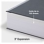 Smead Premium Pressboard 2-Prong Report Cover, Ledger Size, Black, 10/Box (81179)~#|#~B656C73F-7183-488F-A227BEC535F09C8A_sc7