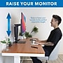 Mount-It! Adjustable Freestanding Single Monitor Arm with Height Adjustment, 17"–32", Black (MI-2757)~#|#~B65B050D-64CB-4923-B2691B1FC456A446_sc7