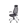 Monarch Specialties Inc. Ergonomic Mesh Fabric Swivel Computer and Desk Chair, White/Grey (I 7269)~#|#~B660B80F-BE44-453C-BA74A2646DE82D85_sc7