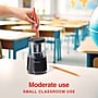 Staples Everyday Dual Powered Pencil Sharpener, Black (ST62626)~#|#~B6646E12-3A31-4AAB-A3AA7EBB53D07F84_sc7