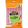 BIC Round Stic Xtra Life Ballpoint Pen, Medium Point, 1.0mm, Red Ink, 10/Pack (GSMP101-RED)~#|#~B6668CD5-33BD-4146-9B9CB0E921DE0FEA_sc7