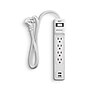NXT Technologies™ 4-Outlet Plus USB Surge Protector, 3' Cord, 600 Joules (NX54310)~#|#~B669FDC4-6BF0-4359-ABF7EBC44C9338C5_sc7